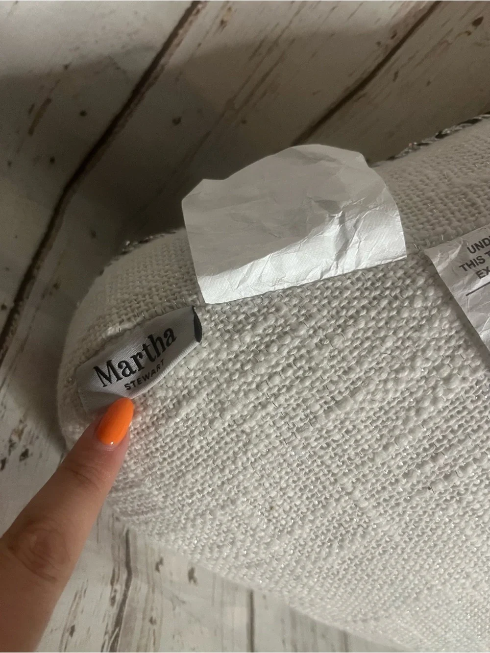 Martha Stewart Halloween Ghost Pillow With Wine Glass